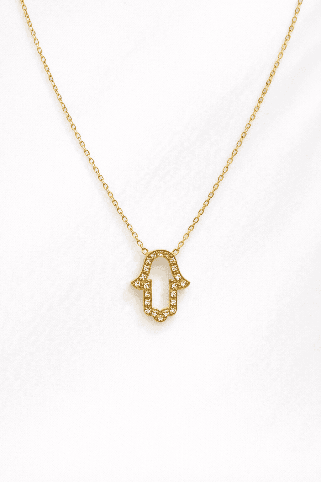 Collier Khlissa doré - Photo 1